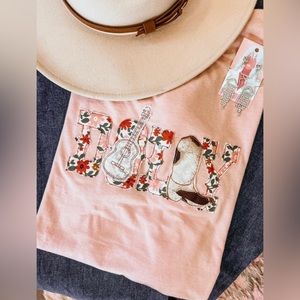 NWT Pink Dolly Parton Tee